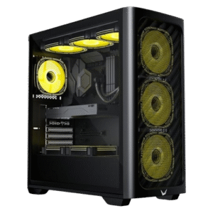 CASE FORMULA V LINE AIR POWER G3 PLUS BLACK MID TOWER VENTILADORES 6 DE 120MM NEGRO