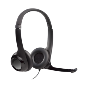 Headset Logitech H390 alámbrico USB-A negro con micrófono